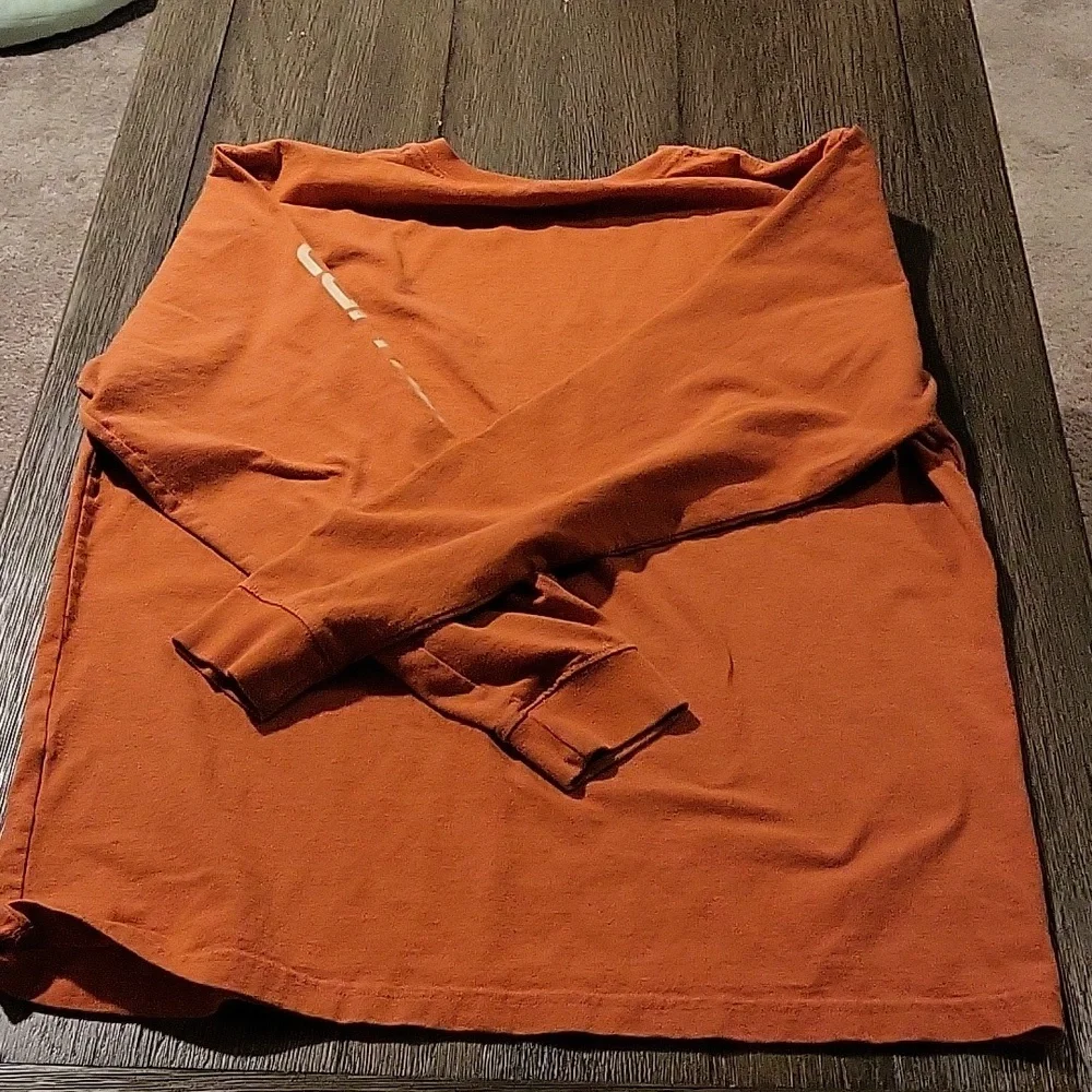 Orange Carhartt Medium Long Sleeve Tee - Picture 3 of 7